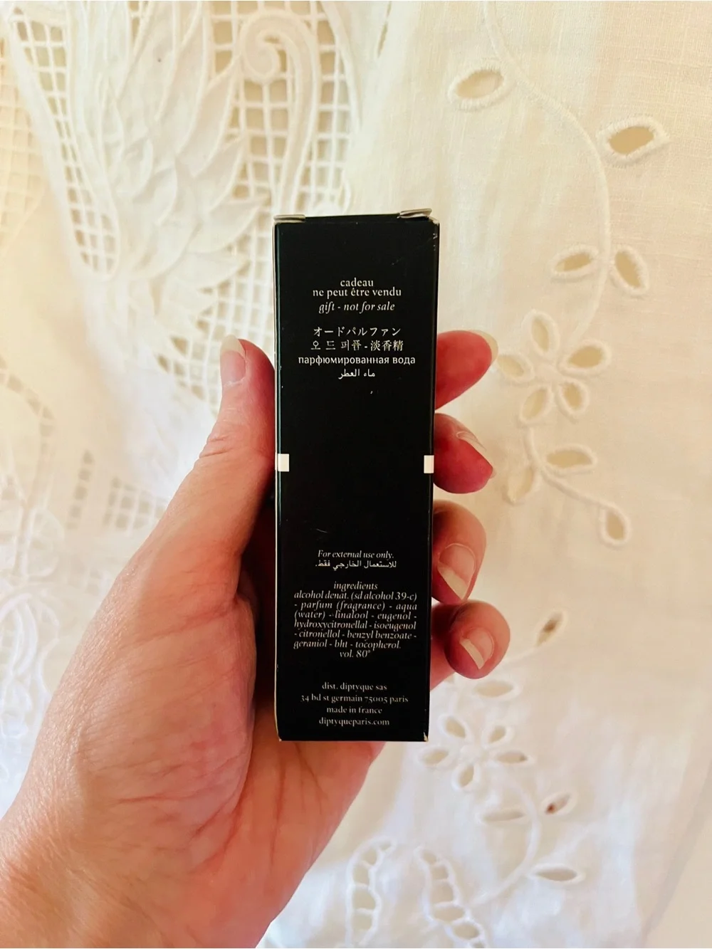 NIB diptyque Do Son Deluxe Trial Size Spray 10ml 0.34oz